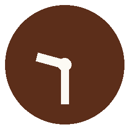 Alternate favicon — 9:30 clock